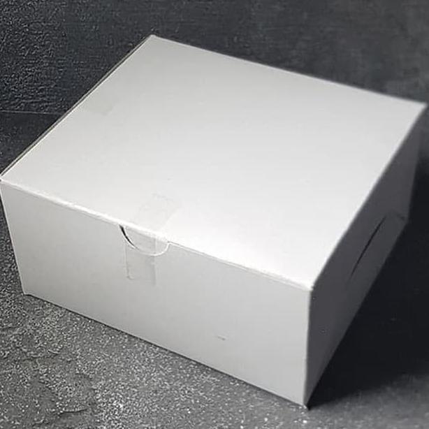 Kotak Kue (Selamat Menikmati) 12 X 12 / Dus Snack Box Kue 12 X 14 / 1Pack Isi 100Pcs