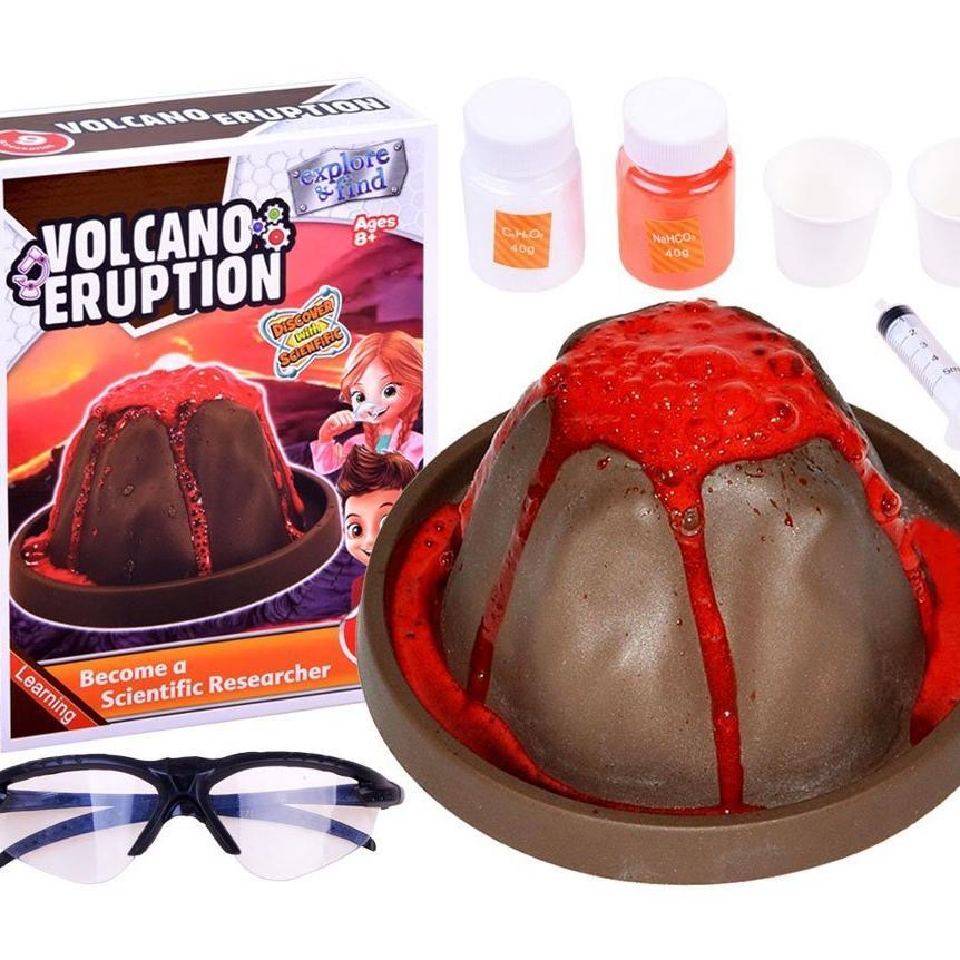Mainan Edukasi - Volcano Eruption - Diy Science Kit Sains