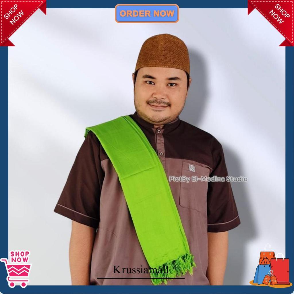 Sorban Pria Keren Lembut Bahan Full Rayon Polos Putih Hitam Dan Warna Surban Rida Solo Serban Perseg