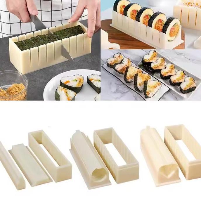 GARAVAR TM sushi cetakan sushi gulungan sushi cetakan sushi roll sushi yay sushi maker alat pembuat 