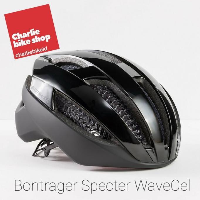 Helm Bontrager Specter Wavecel - Black Hitam