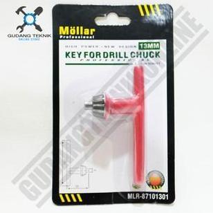 TERAR MOLLAR Kunci Kepala Bor 13mm MERAH MOLLAR / Kunci Bor 13mm MOLLAR MERAH