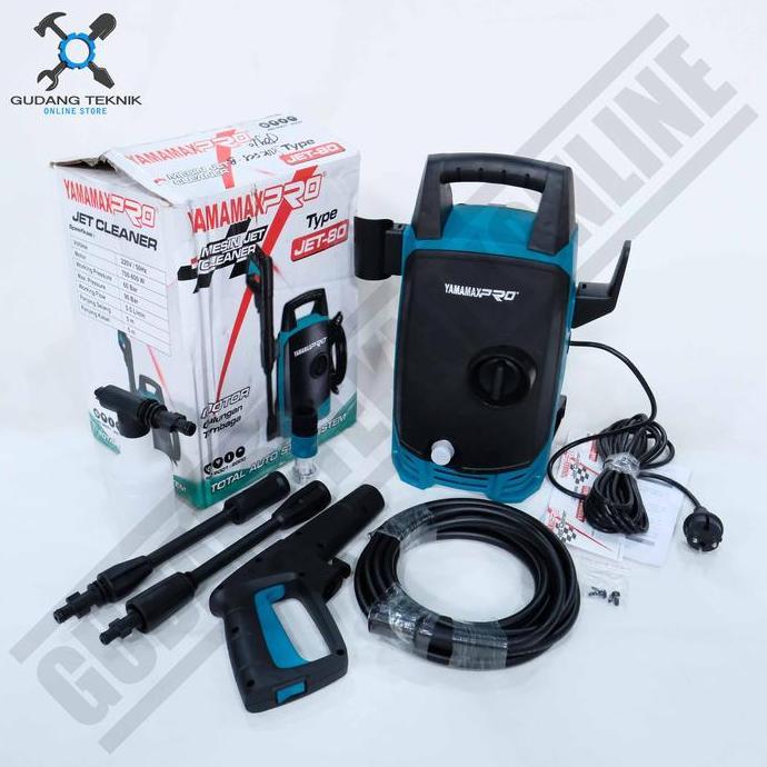 TERAR Jet Cleaner Yamamax Pro Jet 80 - Mesin Cuci Steam Motor Mobil Yamamax