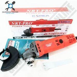 TERAR NRT PRO 9750VS / Mesin Gerinda Tangan 4"  NRT 9750 VS Variable Speed - Angle Grinder NRT 9750V