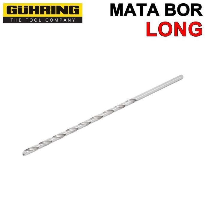 URGAN Mata Bor 2.2 GUHRING HSS Drill Long 2.2mm Panjang Besi 2.2 mm