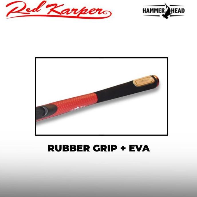 Joran Hammerhead Red Karper Carbon X Wrap Full Fuji