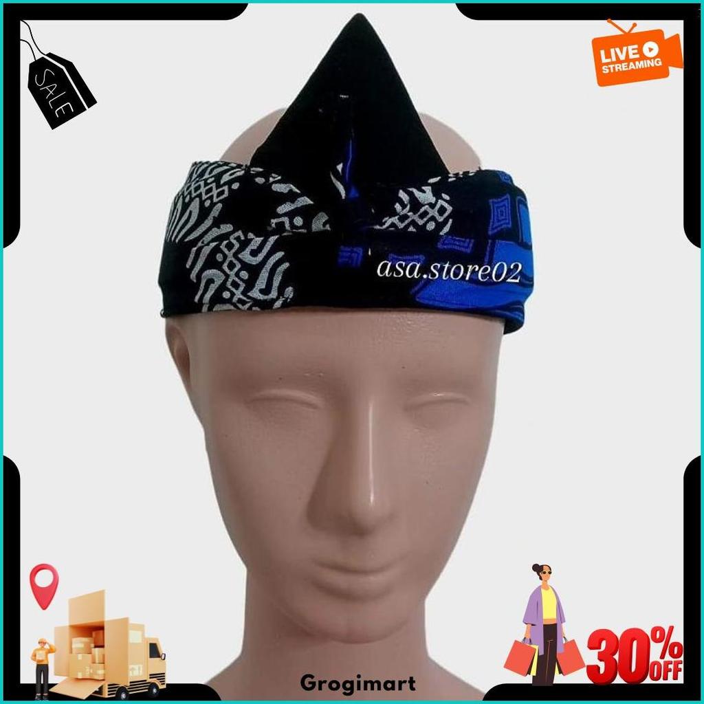 Ikat Kepala Sunda Udeng Sunda Udeng Jawa Barat Blangkon Adat Topi Adat Topi Festival Mutu Terbaik
