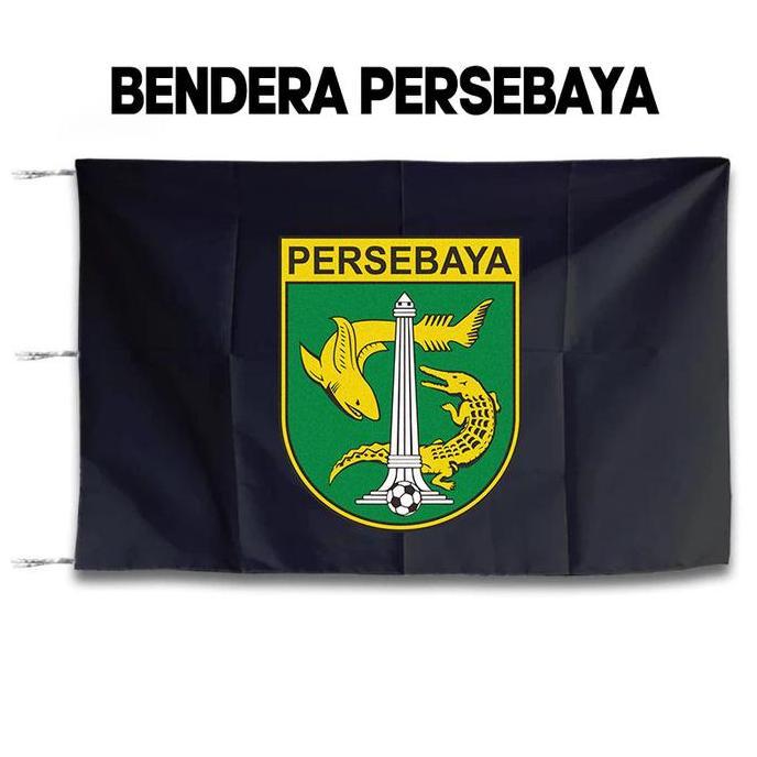 Bendera Persebaya / Persebaya Wani - Warna Hitam