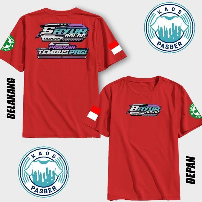 Kaos Sayur Balap New Artikel Kaos Driver Terbaru Bisa Cod Kaos Pasber