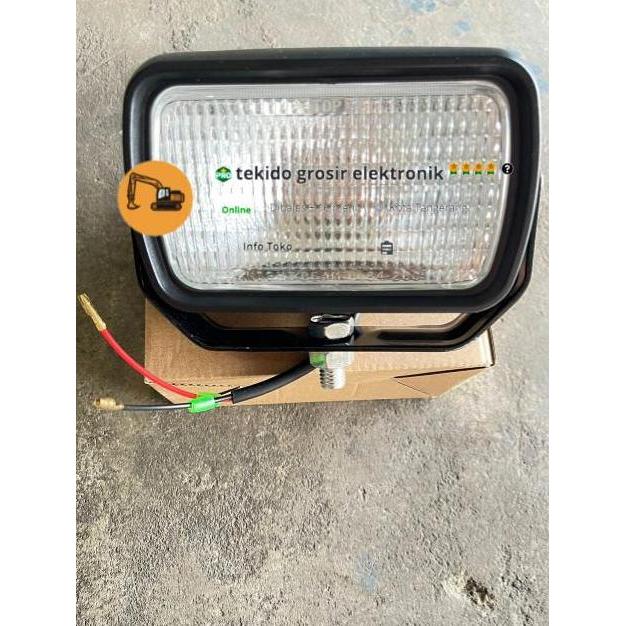 Lampu Sorot Sk200-8 Kobelco Yt80S00002F1 / Fog Lamp Sk200 12V 24V Harga Khusus