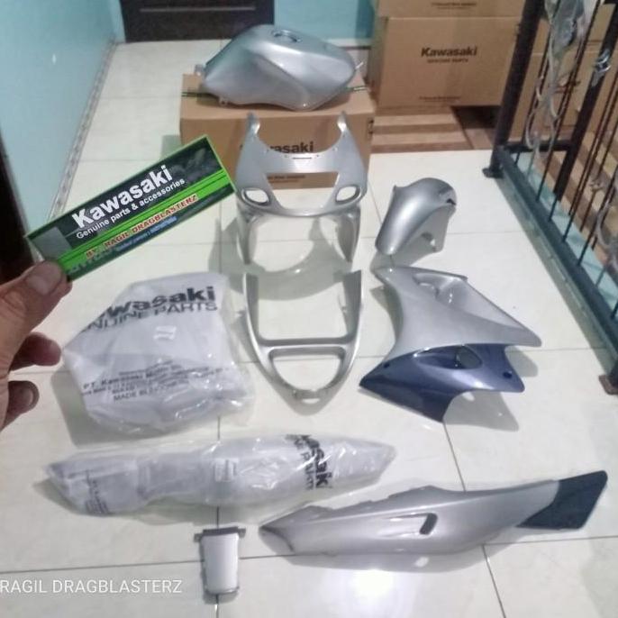 full cover body set ninja rr old silver orinal