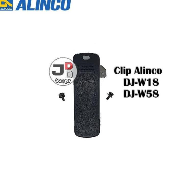 TERLARIS BELT CLIP HT ALINCO DJ-W18 / DJ-W58 ORI BARU DJW18 DJW58 DJ W18 W58