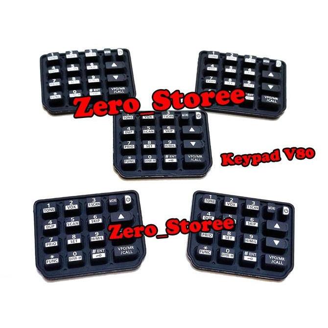 TERLARIS KEYPAD HT ICOM IC V80 U80 TOMBOL HT ICOM IC-V80 V-U80