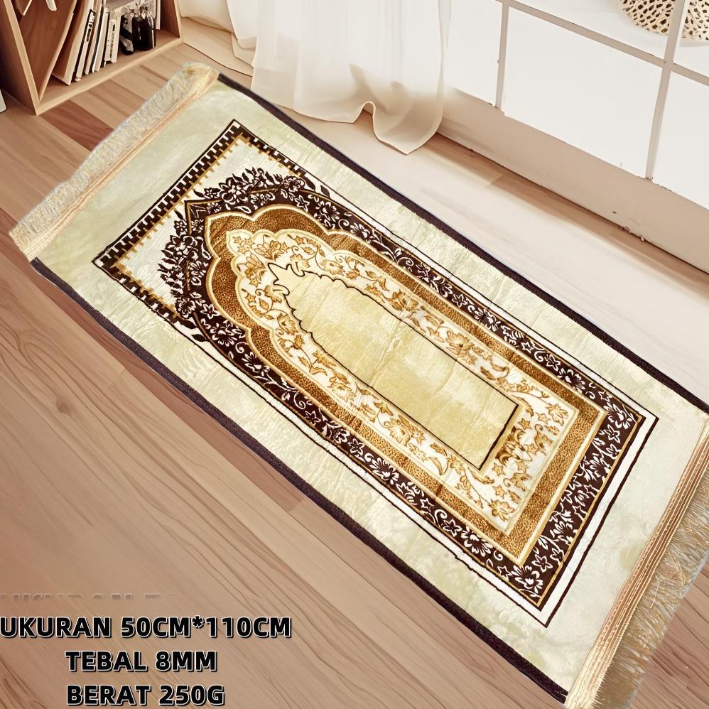 PREMIUM 50*110CM SAJADAH TURKI PREMIUM BELUDRU HALUS JUMBO TEBAL EMPUK PREMIUM DEWASA