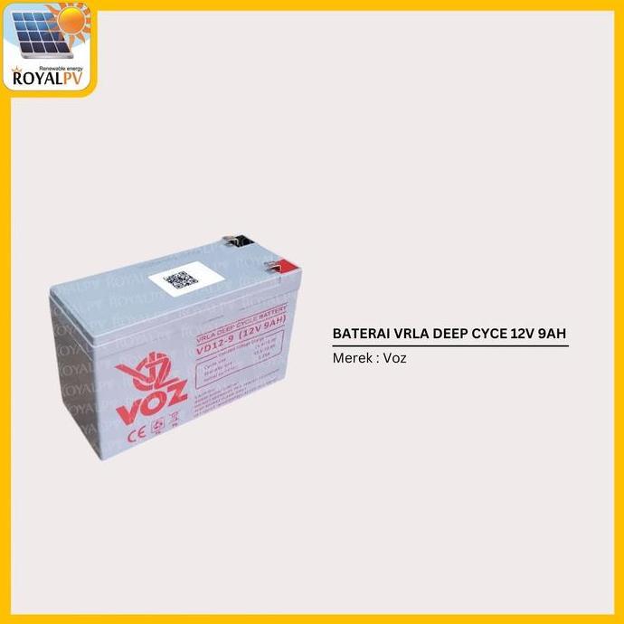 Baterai ups voz 12v 9ah, aki ups vrla 12v 9ah, battery vrla 12v 9ah