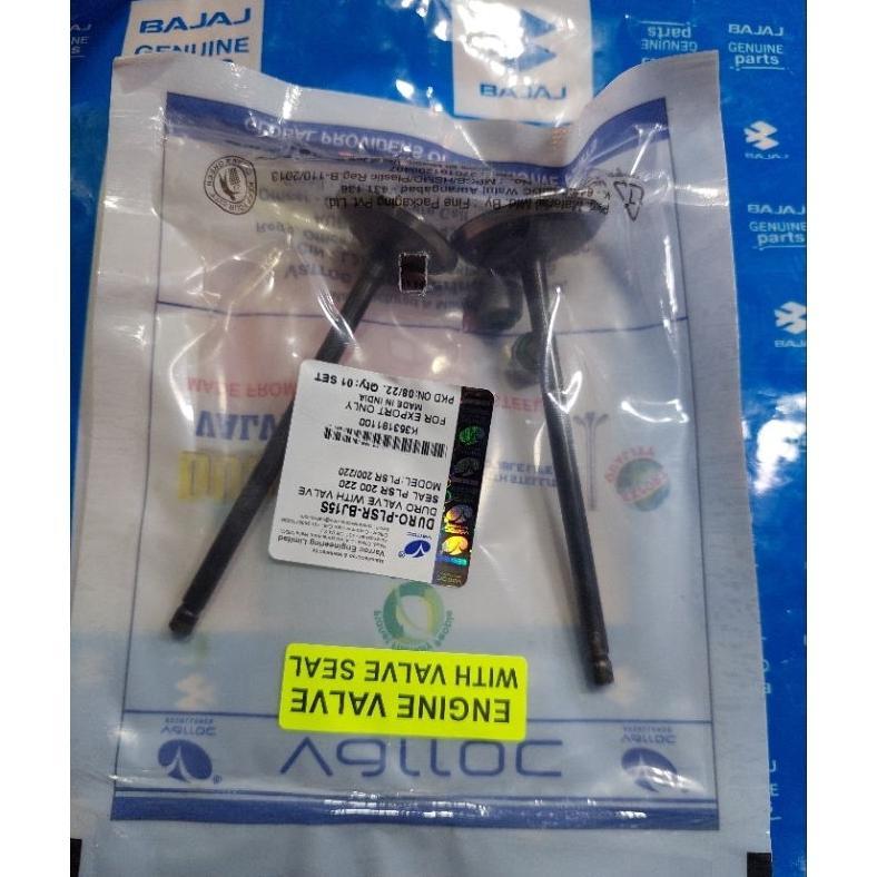 KLEP BAJAJ PULSAR 200 220 DTSI PAYUNG KLEP SET BAJAJ PULSAR 200 220 DTSI (ORIGINAL )