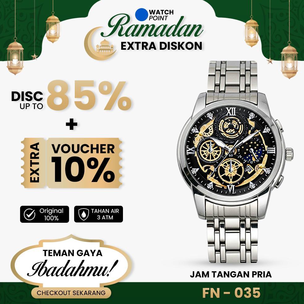 official watchpoint vv-035 | jam tangan pria original impor fngeen vava voom tahan air dengan kronog