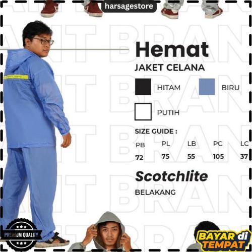 Elephant Brand Jas Hujan Jaket Celana Hemat/Jas Hujan Jaket Celana Hemat Elephant Brand Gajah Hemat 