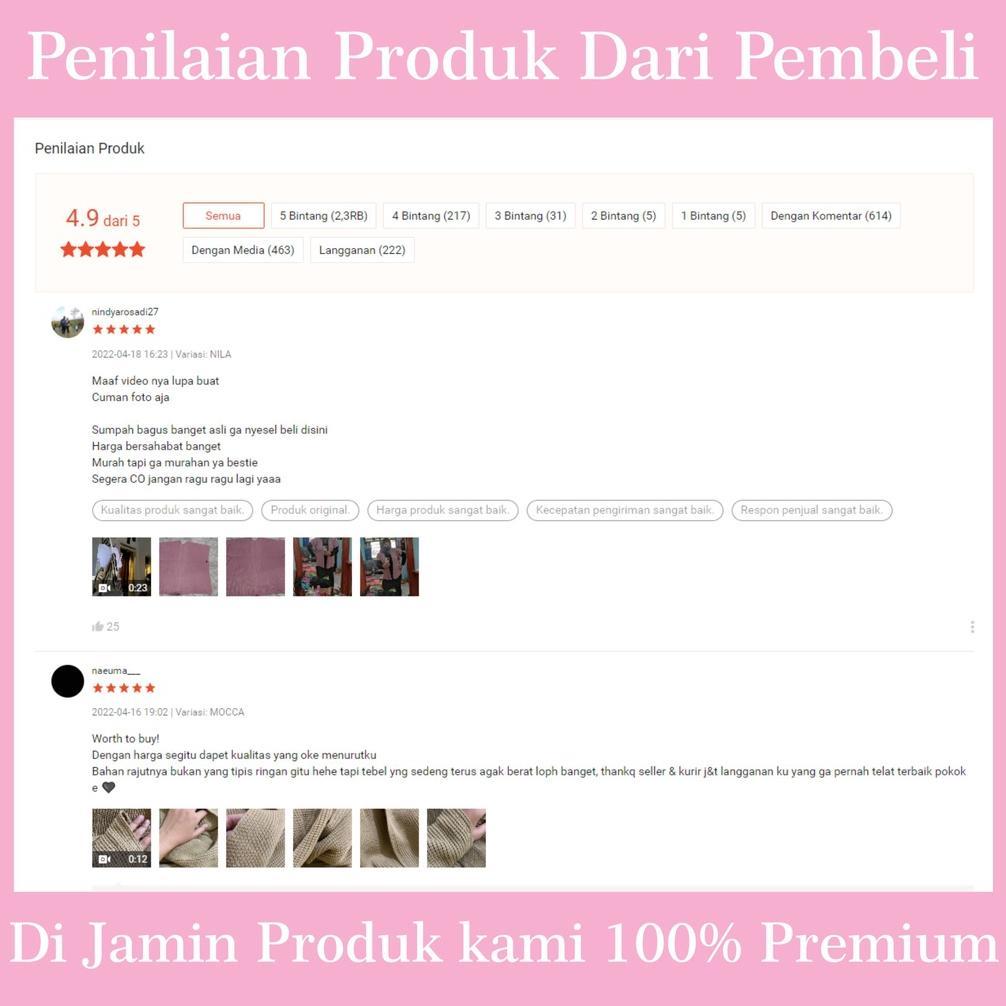 Promo Outer Rajut Camilla Batwing Premium 18 Warna