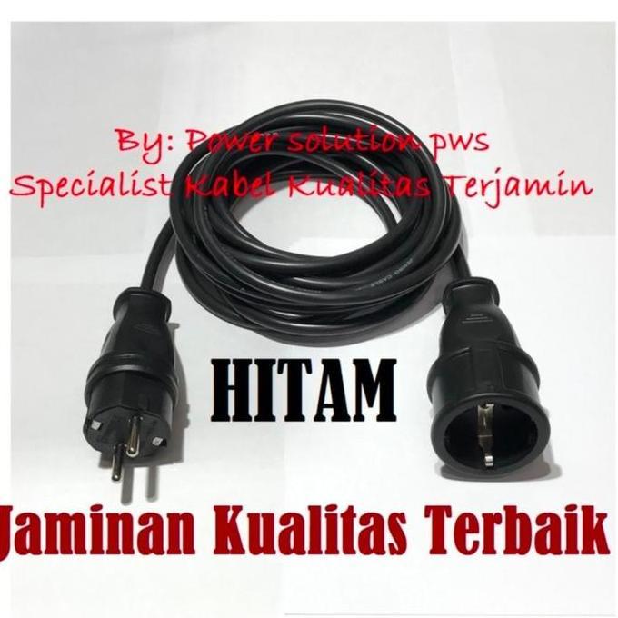 Kabel Listrik Tambahan ( Extension ) 3 Meter Kabel Rol colokan kabel