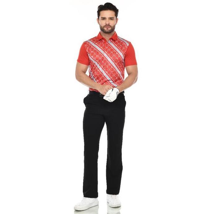 Svingolf Batik Keraton Polo Shirt Baju Golf Pria