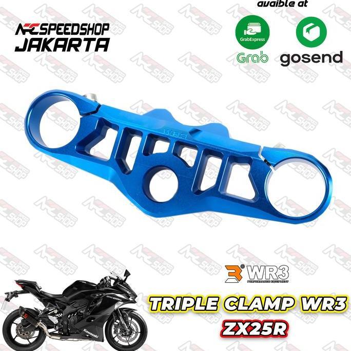 Segita Stang motor WR3 Kawasaki ZX25R ZX 25 R ZX 25R - Blue