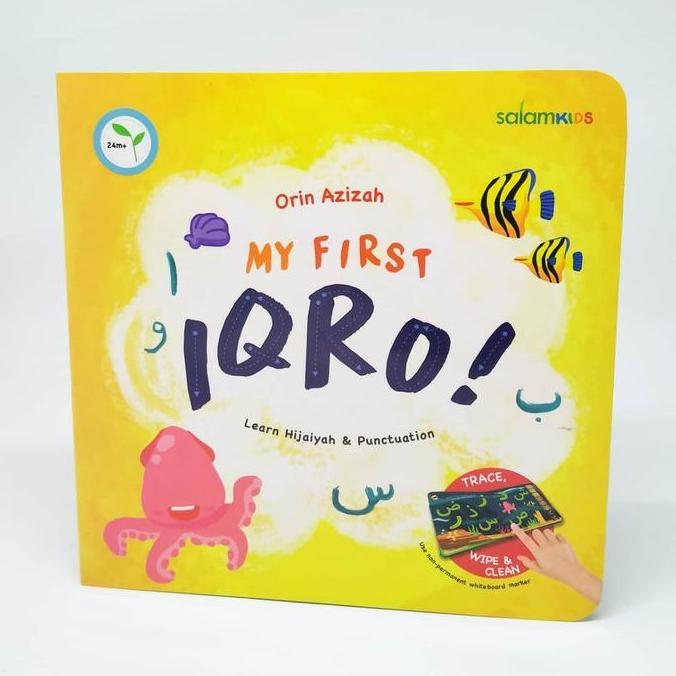 Pelangi Mizan Buku Anak My First Iqro (Boardbook) New