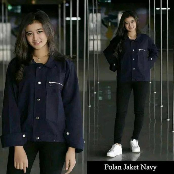 JAKET POLAN WANITA/JAKET KOREAN STYLE/JAKET TERBARU WANITA/JAKET TERKINI/JAKET TERLARIS JAKET TERKIN