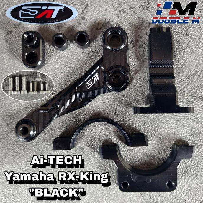 Breket Bracket Stabilizer Stang Steering Damper Aitech RX King RXKing not TKpro