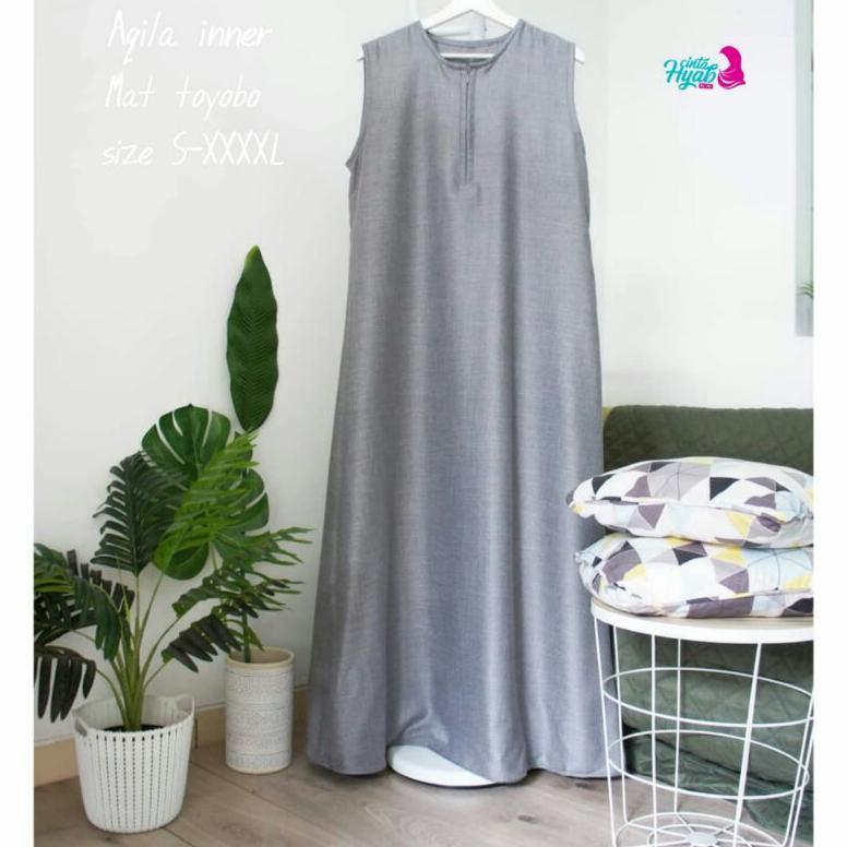 Termurah Inner Abaya Gamis Singlet Daleman Katun Toyobo Adem Size Jumbo