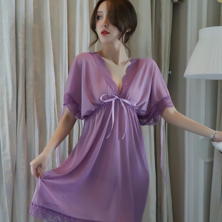 Terlaris Longnight Lingerie Sexy Baju Tidur Sexy Lingerie