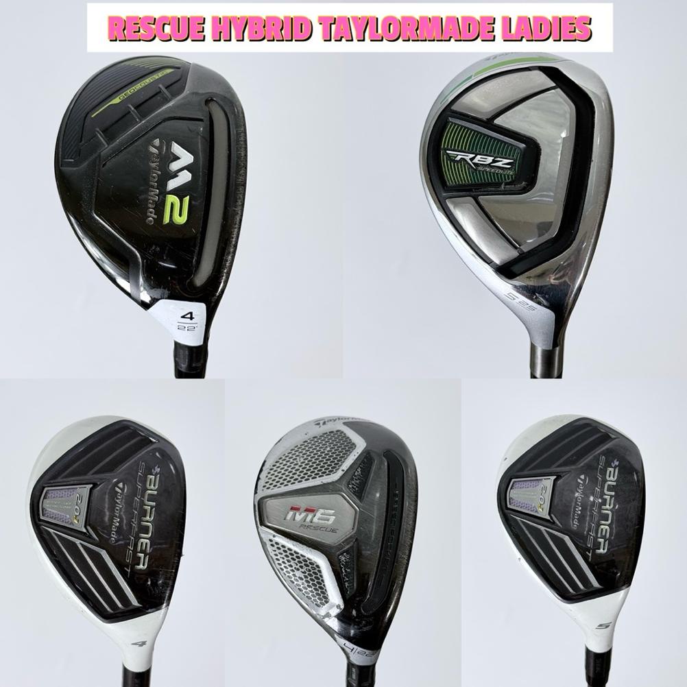 Stick Golf Rescue Hybrid Ladies Taylormade Second Original - Hybrid Golf Bekas Original terlaris
