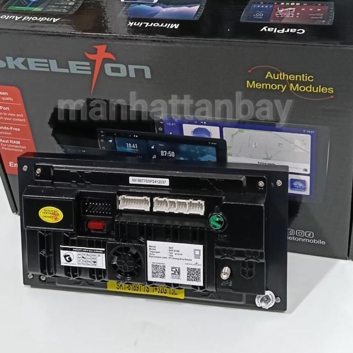 Promo Skt-8189T - Headunit Double Din Android Skeleton 7 Inch Plug And Play Innova Lama - Calya Sigr