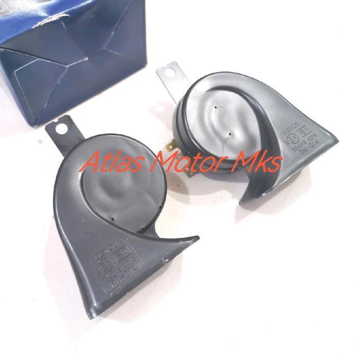 [1Set] Klakson Keong Denso Original 12Volt Standart / Waterproof Untuk Mobil Dan Motor 12Volt [Avanz