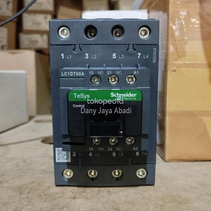HARGA DISC - kontaktor schneider LC1DT60AM7 4P 60A 220V LC1DT60 LC1DT60A