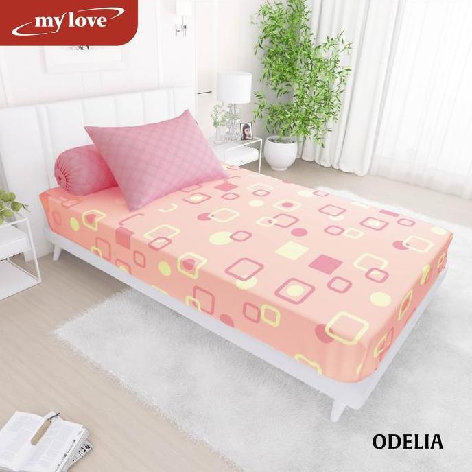 TERBARU - seprai my love 120x200 new motif / sprei 100x200 my love single t30