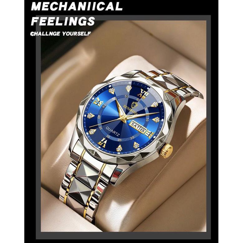TERBARU JAM TANGAN PRIA FULL STAINLESS STEEL TAHAN AIR DAN ANTI KARAT JAM TANGAN KEREN ZN011
