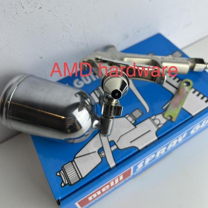 Original Meiji Spray Gun R2 Nozzle 0,5Mm Kompresor Angin Semprot Cat