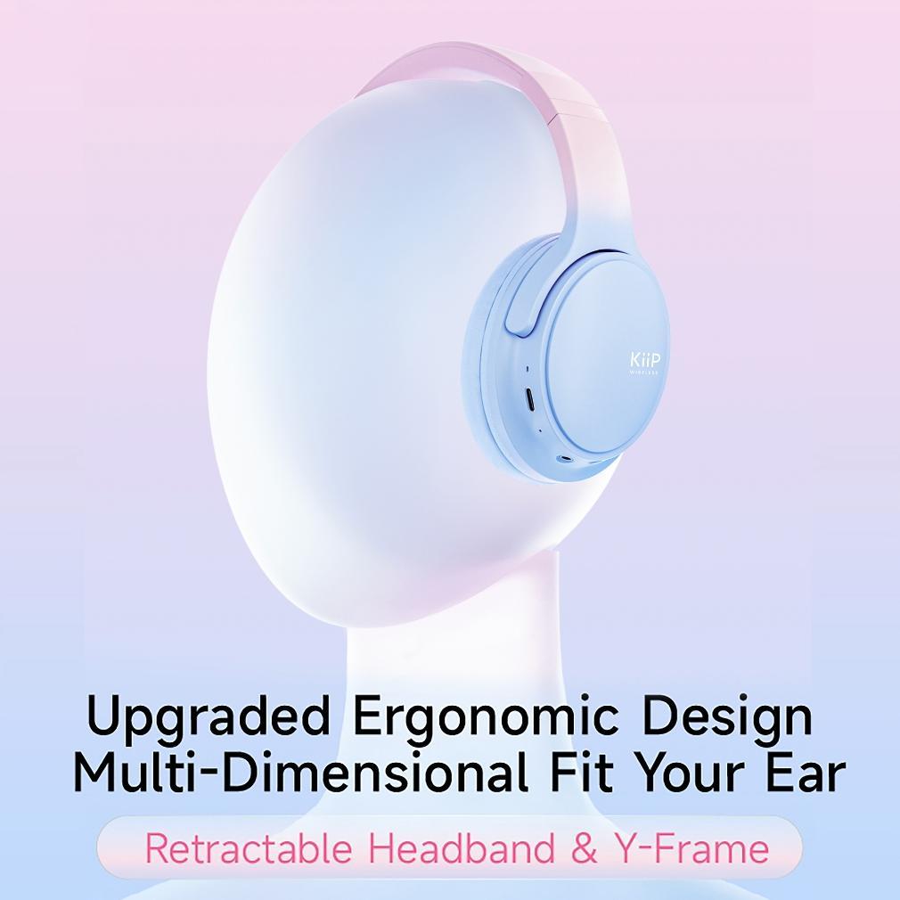 terbaru kiip - headphone - th60 headphone bluetooth wireless headset