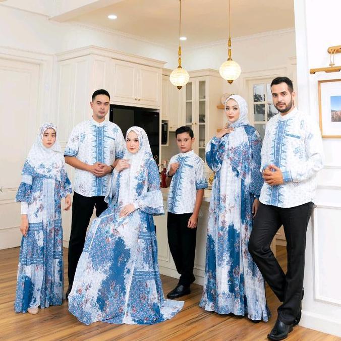 NEW ZAYYANA ELDEENA SARIMBIT GAMIS KELUARGA GAMIS KOKO ORI