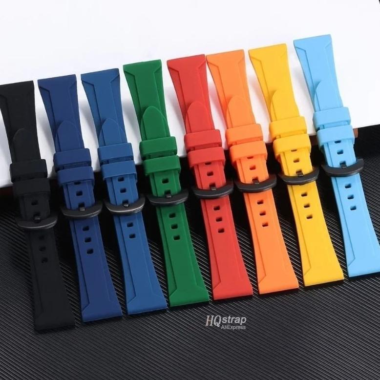Tali Jam Karet Rubber Strap For Alexander Christie/Expedition Polos 22mm 24mm 26mm original