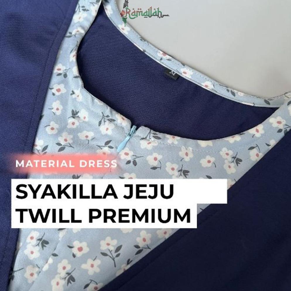 RECOMMENDED KALILA DRESS MUSLIM KOREA GREENGREY GREENFOREST - GAMIS WANITA TERBARU SYAKILA TWILL PRE