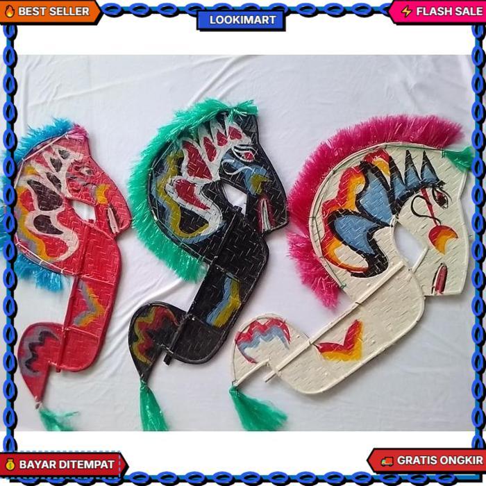 Kuda Lumping/Kuda Kepang Anak/Kuda Kepang Remaja Dewasa/Eblek Jathil Murah Meriah