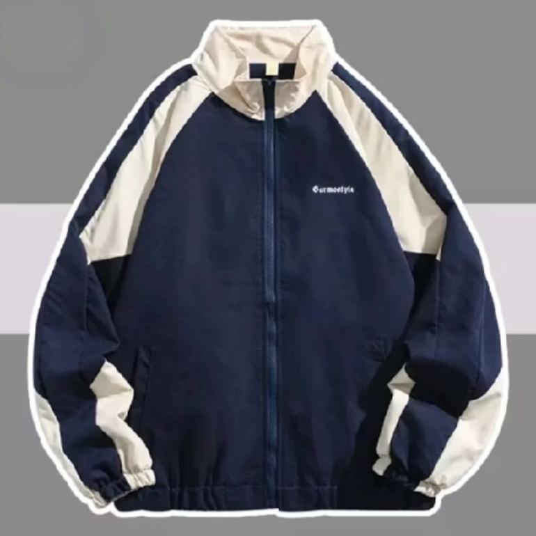 HEMAT JAKET VARSITY COLORBLOCK JAPAN VINTAGE WINDBREAKER /Jaket Jepang Retro Sport 90an JEKET HIP HO