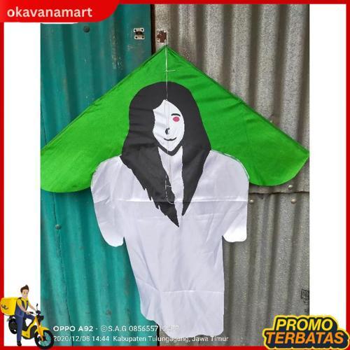 Layangan Kain / Layangan Hias / Layangan Pocong / Layangan Kuntilanak Kualitas Terpercaya