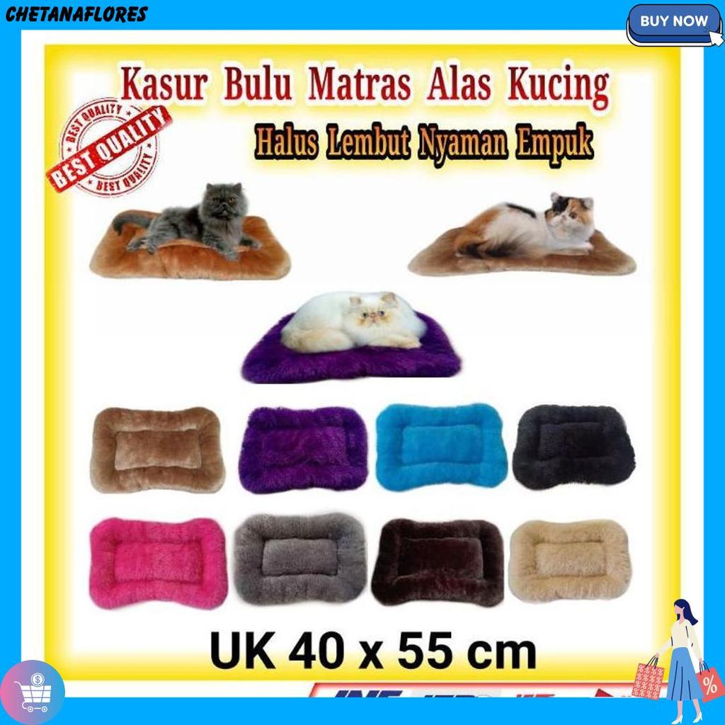 Kasur Kucing - Tempat Tidur Kucing - Kasur Bulu Korea Harga Promo