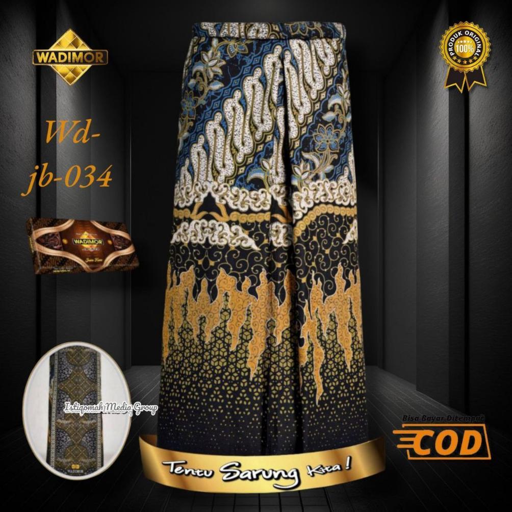 WAJIB PUNYA SARUNG WADIMOR JAWA BATIK SARUNG PREMIUM PRIA DEWASA / COD SAMPING WADIMOR BATIK PREMIUM