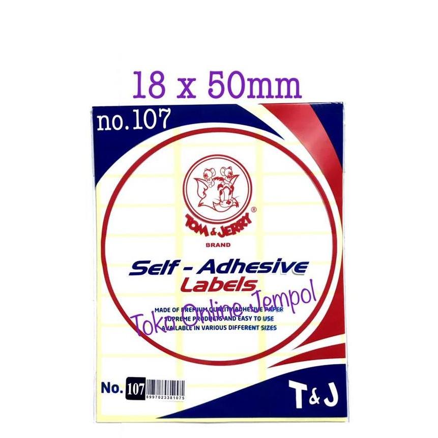 18x50mm no.107 Label Tom and Jerry stiker Jerry sticker ATK1194TJ