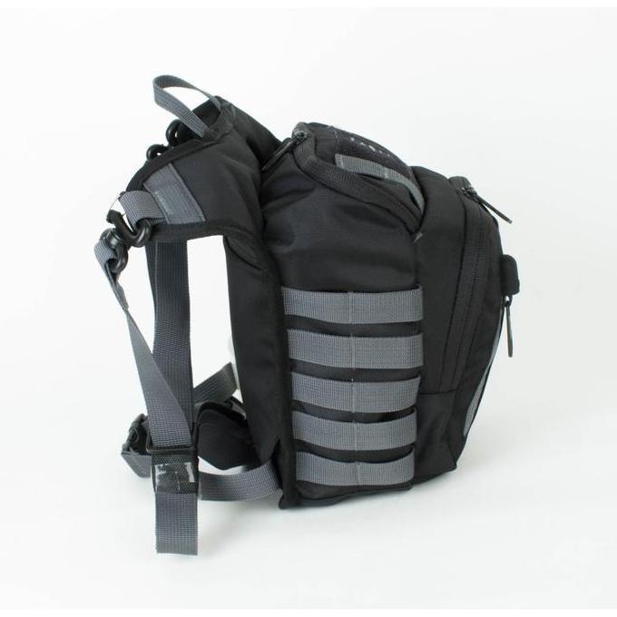 Tas Paha Kalibre Delta Seven 5L Legpack Travel Pouch Thh Bag 921618 Black Selempang Pria Orinal
