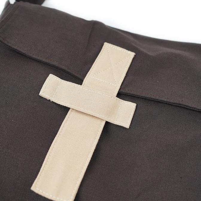 Tas Totebag Merch Janji Joni X Dagadu - Coklat